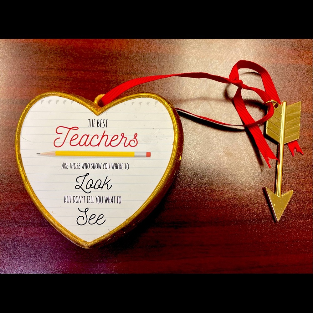 Teacher plaque